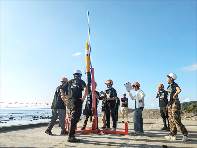 淡大探空火箭 旭海升空 阳明交大学生自制火箭同场试射 自由时报电子报-Good Luck To You!